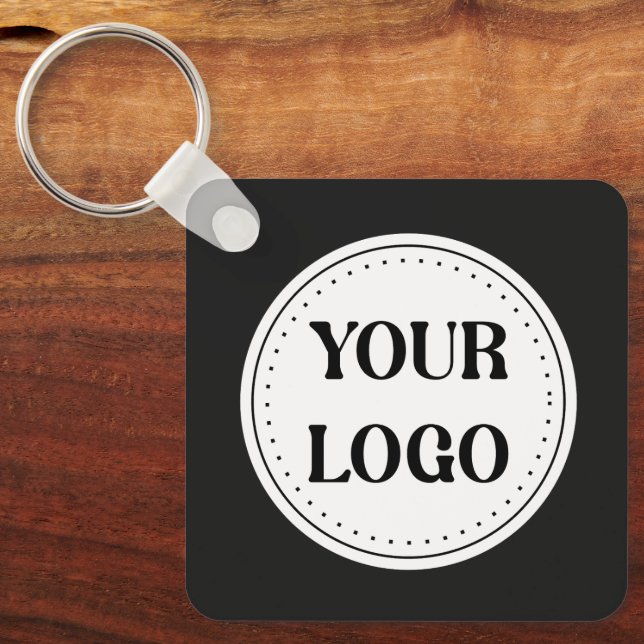 Custom, meaningful, elegant & everlasting button keychain (Front)