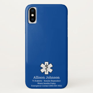 Custom Medical Alert Phone Case