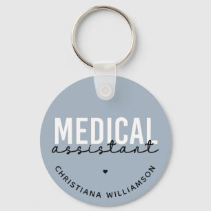 Custom Medical Assistant   Clinical Assistant Gift Keychain