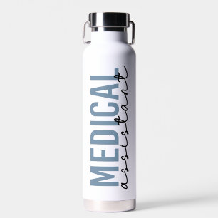 Custom Medical Assistant   Clinical Assistant Gift Water Bottle