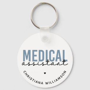 Custom Medical Assistant MA   Clinical Assistant Keychain