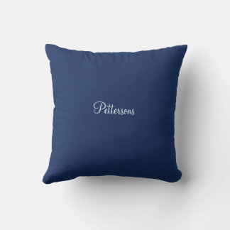 Custom Mediterranean Tile Design Throw Pillow