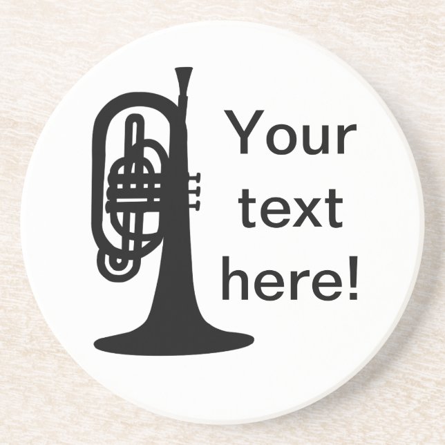 Custom Mellophone Coaster (Front)