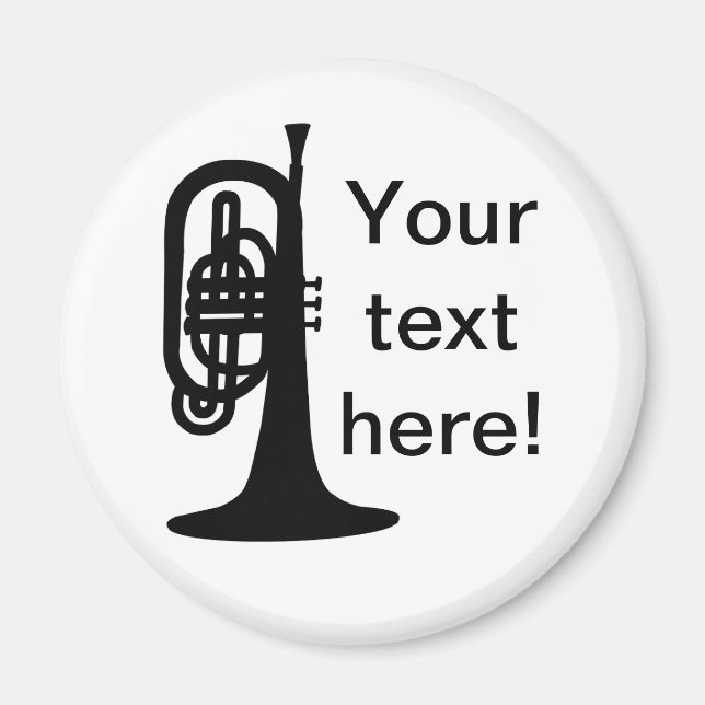 Custom Mellophone Magnet (Front)
