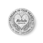 Custom Memorial | Angel Wings and Heart