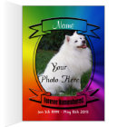 Custom Memorial Announcement - Forever Remembered