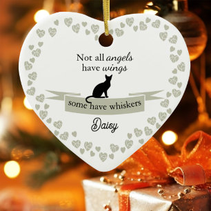 Custom Memorial Pet Name Ceramic Ornament