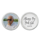 Custom Memorial Photo Text Groom Black Script