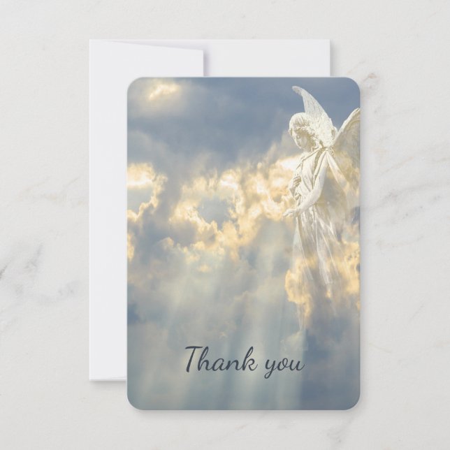 Custom Memorial Thank You Invitation (Front)