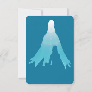 Custom Memorial Thanks Jesus in Me Invitation