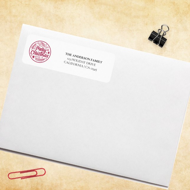 Custom Merry Christmas With Family Name (Merry Christmas)