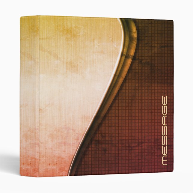 Custom Metal Design 1A Binders (Front/Spine)