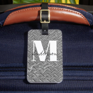 Custom Metal Skinny Tumbler Wrap Personalized Luggage Tag