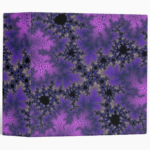 Custom Metallic Purple Speckle Binder