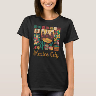 Custom Mexico Trip Collage T-Shirt