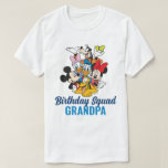 Custom Mickey & Friends | Birthday Sqad - Family T-Shirt<br><div class="desc">Going on a Disney family vacation for your Birthday? Customize these Disney shirts for the whole family by adding your name or custom text.</div>