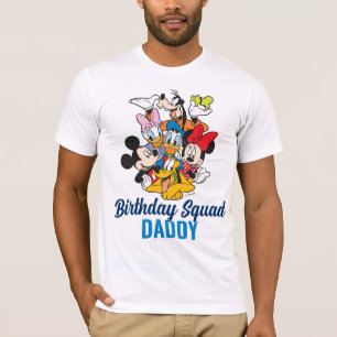 Custom Mickey & Friends   Birthday Sqad - Family T-Shirt
