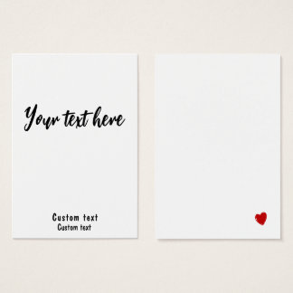 Custom Mighty Business Card 3.5 x 2.5