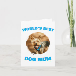 Custom Minimal Best Dog Cat Mom Mum Pet Cute Gift Invitation