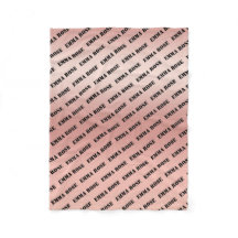 Custom Minimalist Baby Name Repeating Pattern