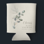 Custom Minimalist Gold Greenery Baby Shower Can Cooler<br><div class="desc">Minimalist Gold Greenery Baby Shower Custom Can Coolers</div>