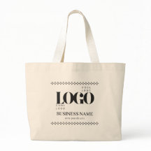 Custom Minimalist Logo Tote Bags: Small Business