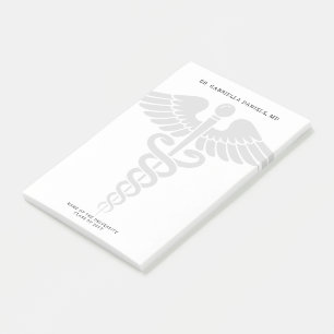Custom Minimalist Medical School Doctor Graduation Post-it Notes