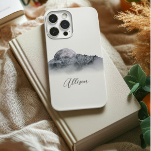 Custom Minimalist Mountain Tough iPhone for Women Case-Mate iPhone 14 Pro Case