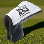 Custom Minimalist Personalized Company Branded  Golf Head Cover<br><div class="desc">Add a refined touch to your brand on the green with this Custom Minimalist Personalized Company Branded Golf Head Cover. Designed for sleek presentation and everyday performance, this cover features a clean layout perfect for showcasing your company logo or custom text. Ideal for corporate golf outings, client appreciation gifts, or...</div>