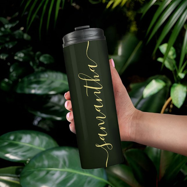 Custom Minimalist Stylish Thermal Tumbler Gift (Creator Uploaded)