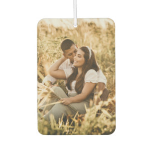 Custom Modern 2 Couple Photo Air Freshener