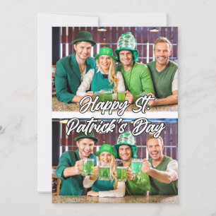 Custom Modern 2-photos Template St. Paddys
