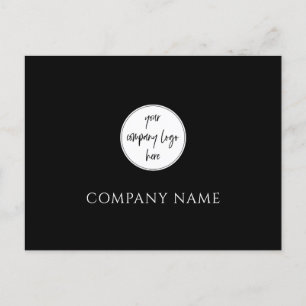Custom Modern and Minimalist Corporate Business Postcard