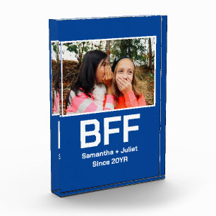 Custom modern best friend forever bff photo