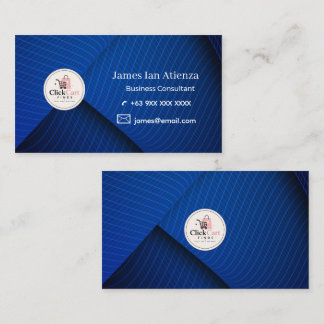 Custom Modern CEO Business Card Design