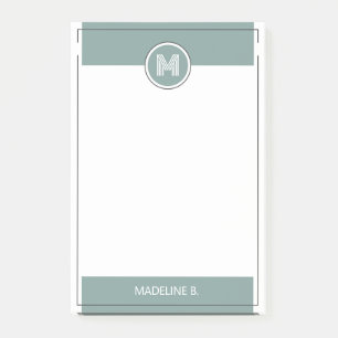 Custom Modern Chic Minimalist Typography Script Post-it Notes