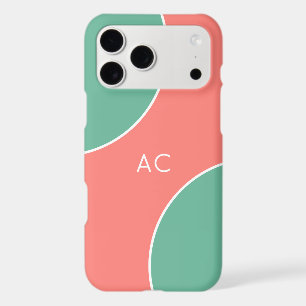 Custom Modern Coral Minimalist