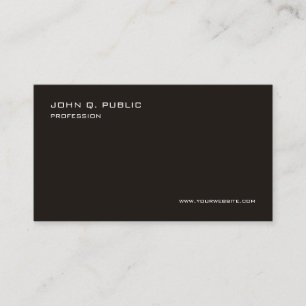 Custom Modern Elegant Professional Template Business Card