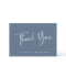 Custom Modern Elegant Slate Blue Wedding