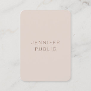 Custom Modern Elegant Trend Colours Luxury Templat Business Card