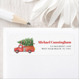 Custom Modern Firefighter Christmas Fire Truck