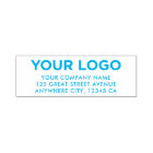 Custom Modern Inline Corporate Logo Return Address