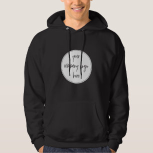Custom Modern Minimalist Corporate Business Logo Hoodie