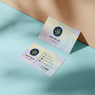 Custom Modern Minimalist Logo for Social Media & Business Card