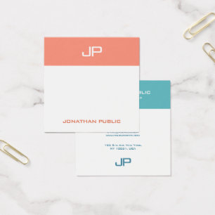 Custom Modern Monogram Template Trend Colours