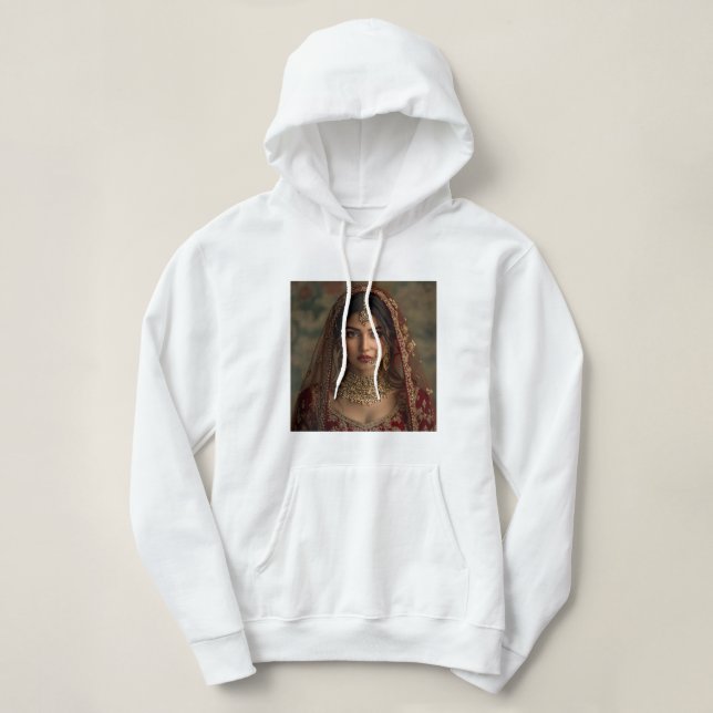 Custom Modern Photo  Modern Mom Mother's Day Gift Hoodie (Design Front)