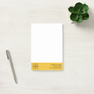 Custom Modern Simple Business Logo Professional Post-it Notes