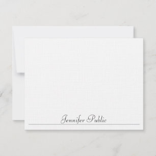 Custom Modern Simple Template Typography Linen