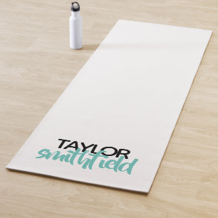custom modern trendy yoga mat