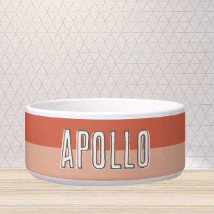 Custom Modern Two Tone Pet Name